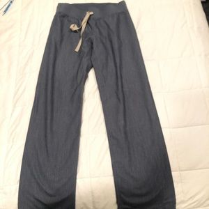 FIGS Livingston Scrub Pants in Heather Denim XXSP